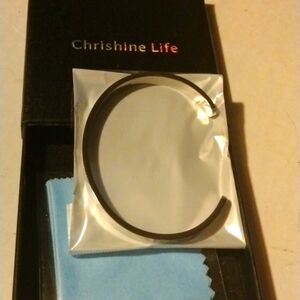 Chrishine Life silver bracelet beautiful girl nwt (sku 106)
